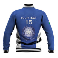 Italy Rugby Custom Baseball Jacket Go Gli Azzurri - Wonder Print Shop