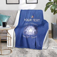 Italy Rugby Custom Blanket Go Gli Azzurri - Wonder Print Shop