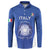 Italy Rugby Custom Button Sweatshirt Go Gli Azzurri - Wonder Print Shop