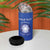 Italy Rugby Custom 4 in 1 Can Cooler Tumbler Go Gli Azzurri - Wonder Print Shop