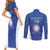 Italy Rugby Custom Couples Matching Short Sleeve Bodycon Dress and Long Sleeve Button Shirt Go Gli Azzurri - Wonder Print Shop