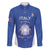 Italy Rugby Custom Family Matching Off The Shoulder Long Sleeve Dress and Hawaiian Shirt Go Gli Azzurri - Wonder Print Shop