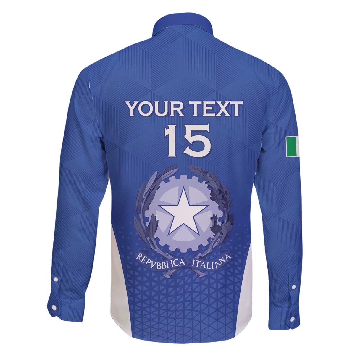 Italy Rugby Custom Family Matching Off The Shoulder Long Sleeve Dress and Hawaiian Shirt Go Gli Azzurri - Wonder Print Shop