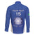 Italy Rugby Custom Family Matching Off Shoulder Short Dress and Hawaiian Shirt Go Gli Azzurri - Wonder Print Shop