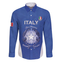 Italy Rugby Custom Family Matching Short Sleeve Bodycon Dress and Hawaiian Shirt Go Gli Azzurri - Wonder Print Shop