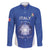 Italy Rugby Custom Family Matching Short Sleeve Bodycon Dress and Hawaiian Shirt Go Gli Azzurri - Wonder Print Shop