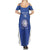 Italy Rugby Custom Family Matching Summer Maxi Dress and Hawaiian Shirt Go Gli Azzurri - Wonder Print Shop