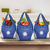 Italy Rugby Custom Grocery Bag Go Gli Azzurri - Wonder Print Shop