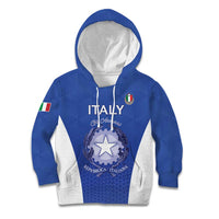 Italy Rugby Custom Kid Hoodie Go Gli Azzurri - Wonder Print Shop