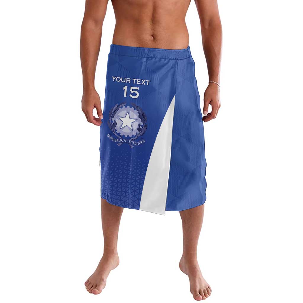 Italy Rugby Custom Lavalava Go Gli Azzurri - Wonder Print Shop