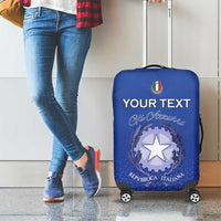Italy Rugby Custom Luggage Cover Go Gli Azzurri - Wonder Print Shop
