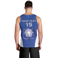 Italy Rugby Custom Men Tank Top Go Gli Azzurri - Wonder Print Shop