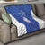 Italy Rugby Custom Quilt Go Gli Azzurri - Wonder Print Shop