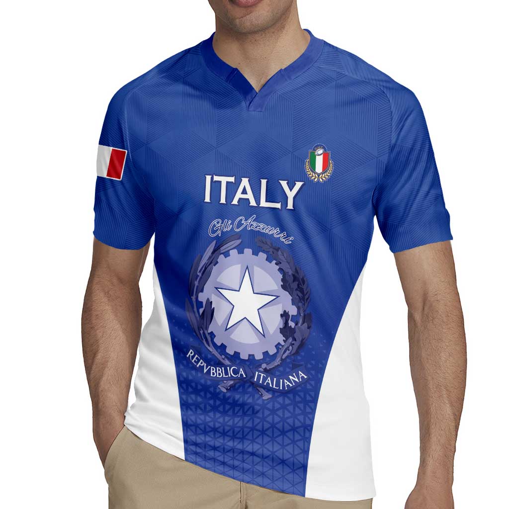 Italy Rugby Custom Rugby Jersey Go Gli Azzurri - Wonder Print Shop