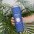 Italy Rugby Custom Skinny Tumbler Go Gli Azzurri - Wonder Print Shop