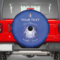 Italy Rugby Custom Spare Tire Cover Go Gli Azzurri - Wonder Print Shop