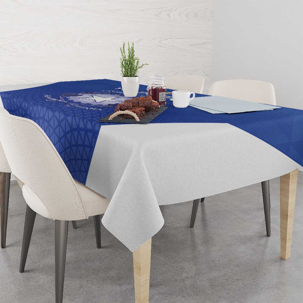 Italy Rugby Custom Tablecloth Go Gli Azzurri - Wonder Print Shop