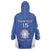 Italy Rugby Custom Wearable Blanket Hoodie Go Gli Azzurri - Wonder Print Shop