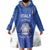 Italy Rugby Custom Wearable Blanket Hoodie Go Gli Azzurri - Wonder Print Shop