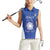 Italy Rugby Custom Women Sleeveless Polo Shirt Go Gli Azzurri - Wonder Print Shop