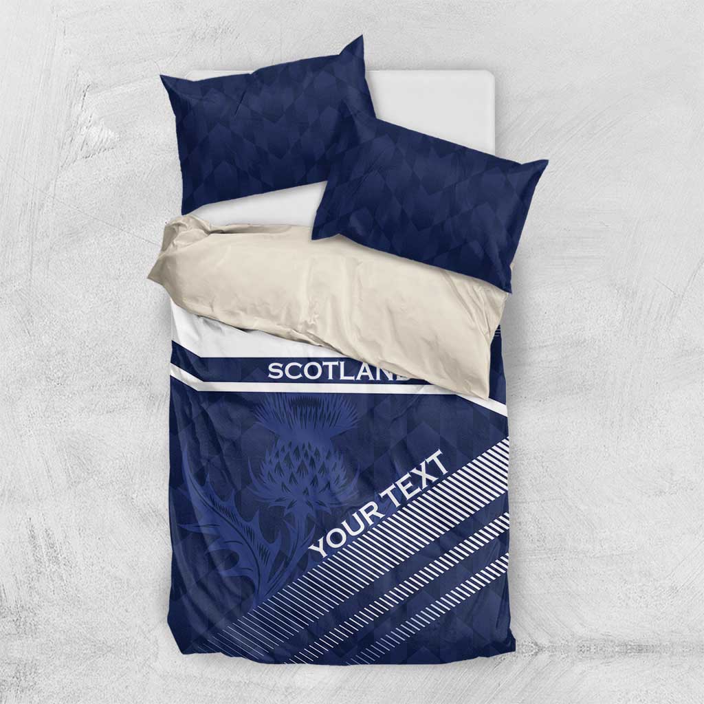 Scotland Rugby Custom Bedding Set Come On Thistle - Wonder Print Shop