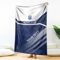 Scotland Rugby Custom Blanket Come On Thistle - Wonder Print Shop