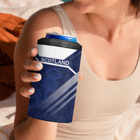 Scotland Rugby Custom 4 in 1 Can Cooler Tumbler Come On Thistle - Wonder Print Shop
