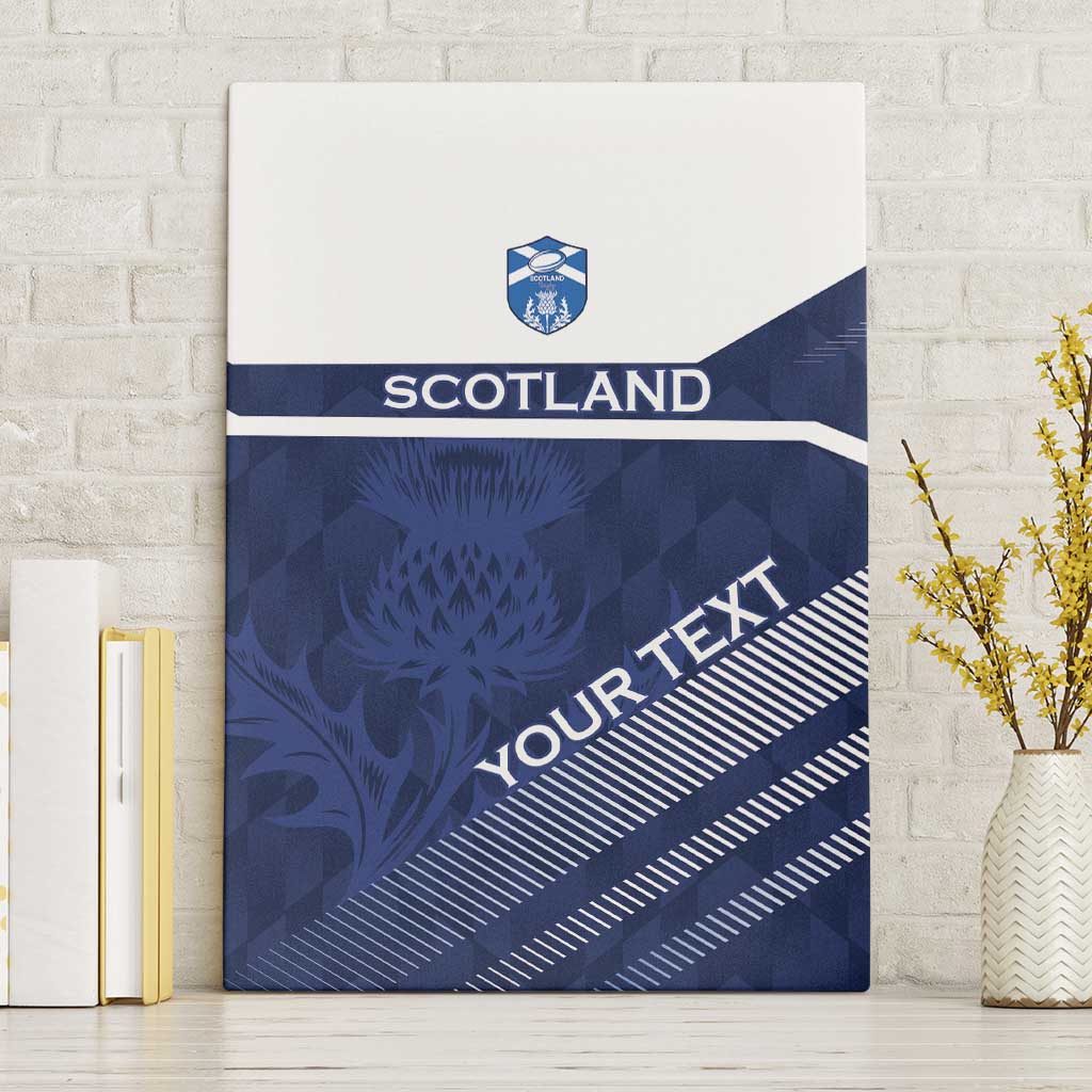 Scotland Rugby Custom Canvas Wall Art Come On Thistle - Wonder Print Shop