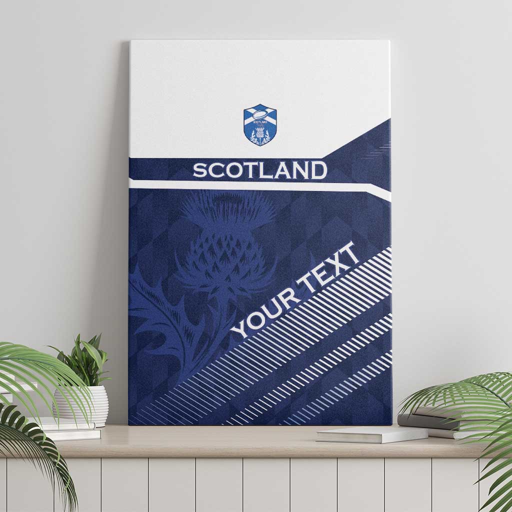 Scotland Rugby Custom Canvas Wall Art Come On Thistle - Wonder Print Shop