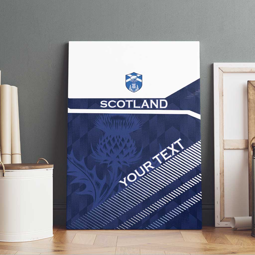 Scotland Rugby Custom Canvas Wall Art Come On Thistle - Wonder Print Shop