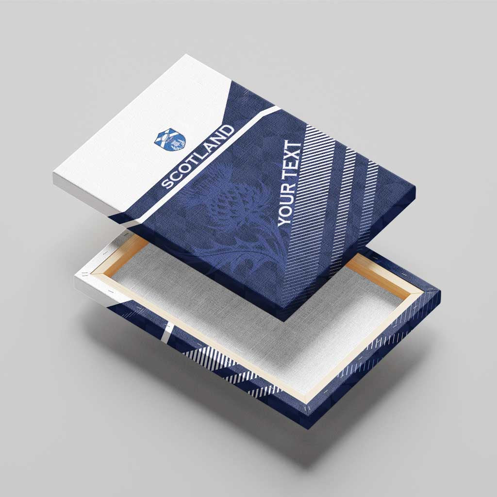 Scotland Rugby Custom Canvas Wall Art Come On Thistle - Wonder Print Shop