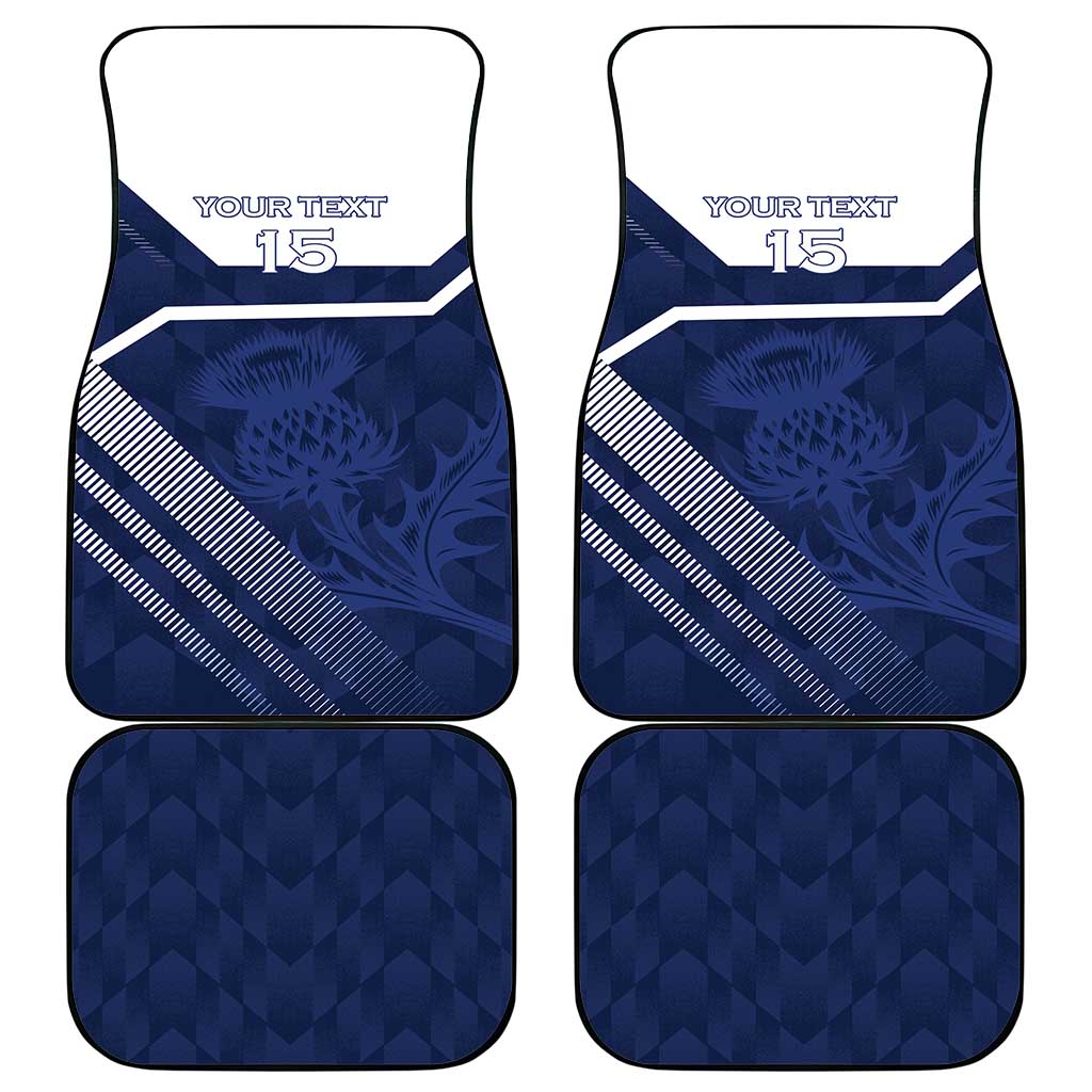 Scotland Rugby Custom Car Mats Come On Thistle - Wonder Print Shop