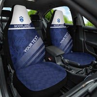 Scotland Rugby Custom Car Seat Cover Come On Thistle - Wonder Print Shop