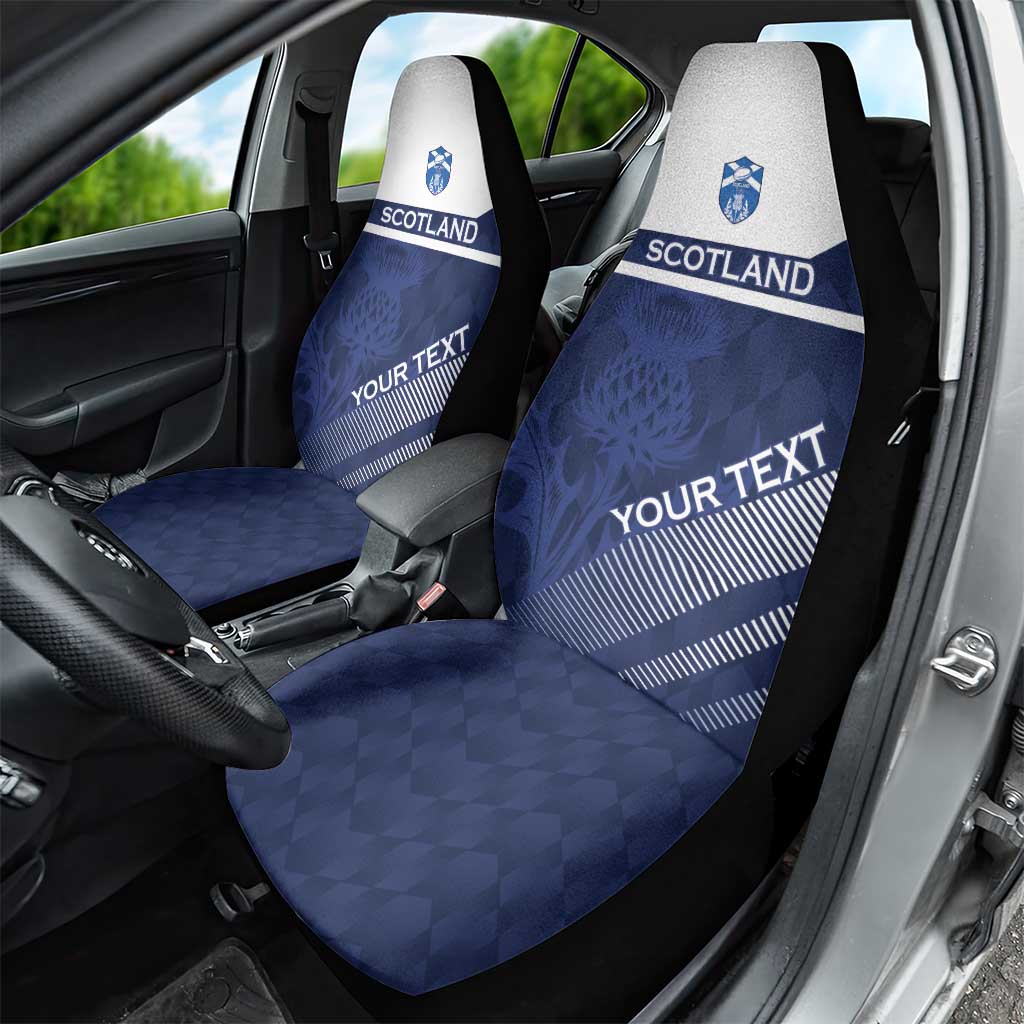 Scotland Rugby Custom Car Seat Cover Come On Thistle - Wonder Print Shop