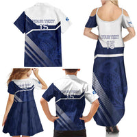 Scotland Rugby Custom Family Matching Summer Maxi Dress and Hawaiian Shirt Come On Thistle - Wonder Print Shop