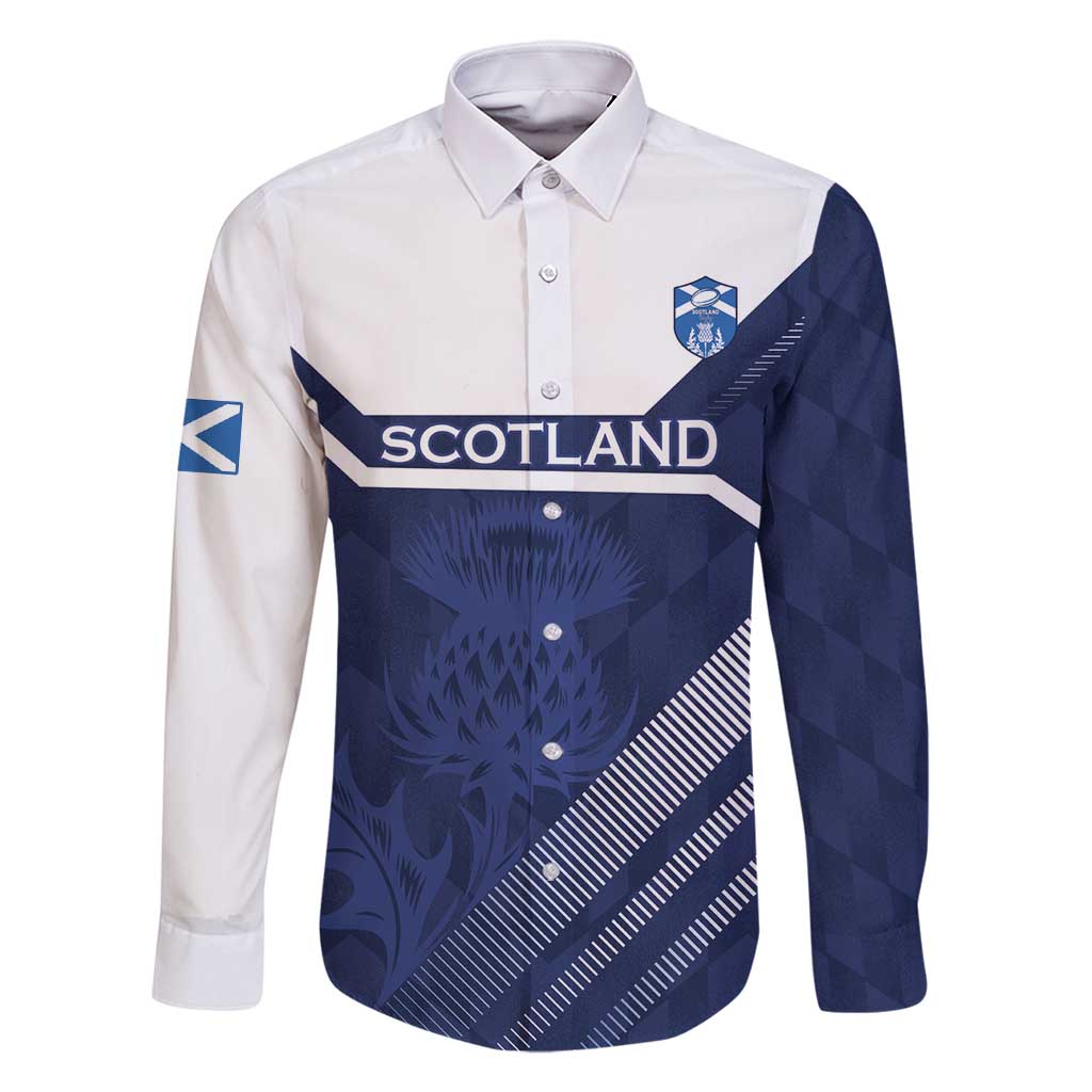 Scotland Rugby Custom Family Matching Summer Maxi Dress and Hawaiian Shirt Come On Thistle - Wonder Print Shop