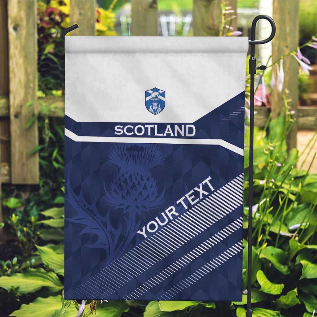 Scotland Rugby Custom Garden Flag Come On Thistle - Wonder Print Shop