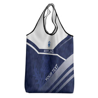 Scotland Rugby Custom Grocery Bag Come On Thistle - Wonder Print Shop