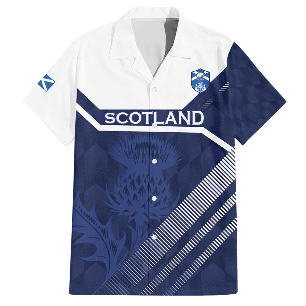 Scotland Rugby Custom Hawaiian Shirt Come On Thistle - Wonder Print Shop