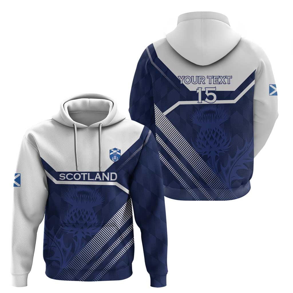 Scotland Rugby Custom Hoodie Come On Thistle - Wonder Print Shop
