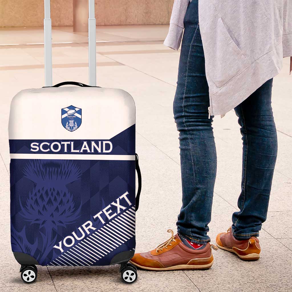 Scotland Rugby Custom Luggage Cover Come On Thistle - Wonder Print Shop