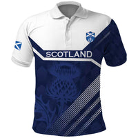 Scotland Rugby Custom Polo Shirt Come On Thistle - Wonder Print Shop