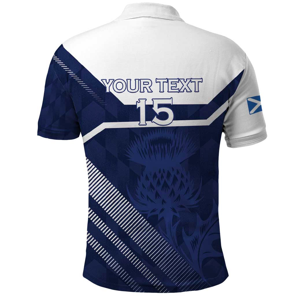 Scotland Rugby Custom Polo Shirt Come On Thistle - Wonder Print Shop