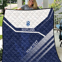 Scotland Rugby Custom Quilt Come On Thistle - Wonder Print Shop