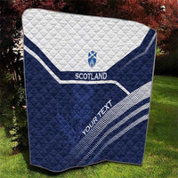 Scotland Rugby Custom Quilt Come On Thistle - Wonder Print Shop
