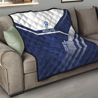 Scotland Rugby Custom Quilt Come On Thistle - Wonder Print Shop