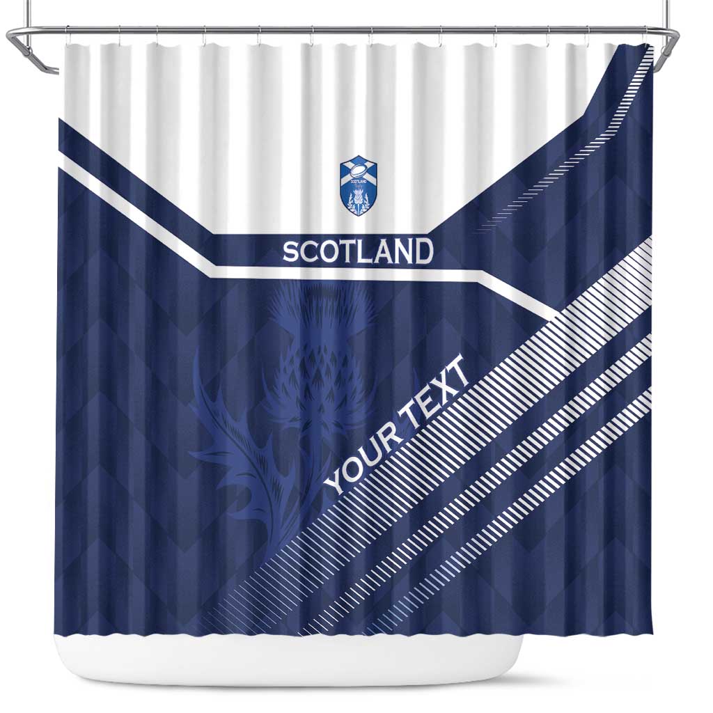 Scotland Rugby Custom Shower Curtain Come On Thistle - Wonder Print Shop
