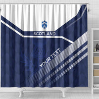 Scotland Rugby Custom Shower Curtain Come On Thistle - Wonder Print Shop