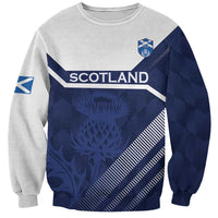 Scotland Rugby Custom Sweatshirt Come On Thistle - Wonder Print Shop