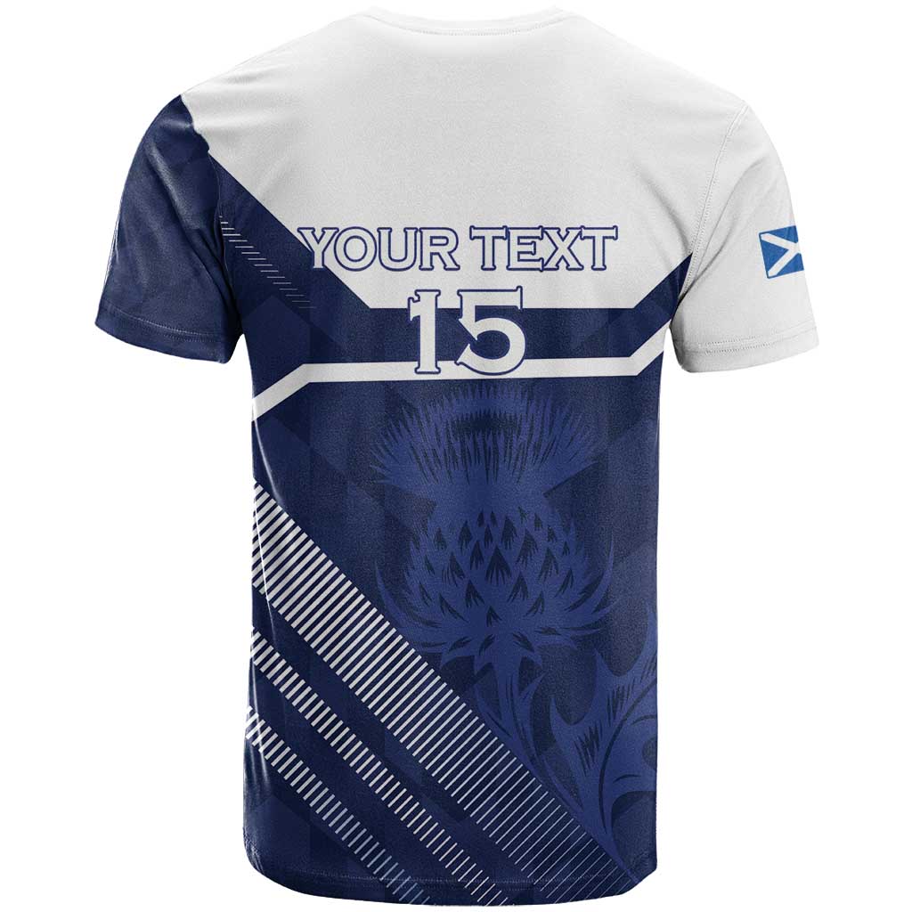 Scotland Rugby Custom T Shirt Come On Thistle - Wonder Print Shop